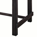Yelena - Counter Height Table With Marble Top - Marble Top & Weathered Espresso