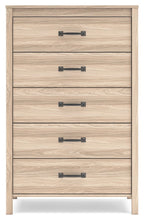 Battelle - Five Drawer Chest - Tan