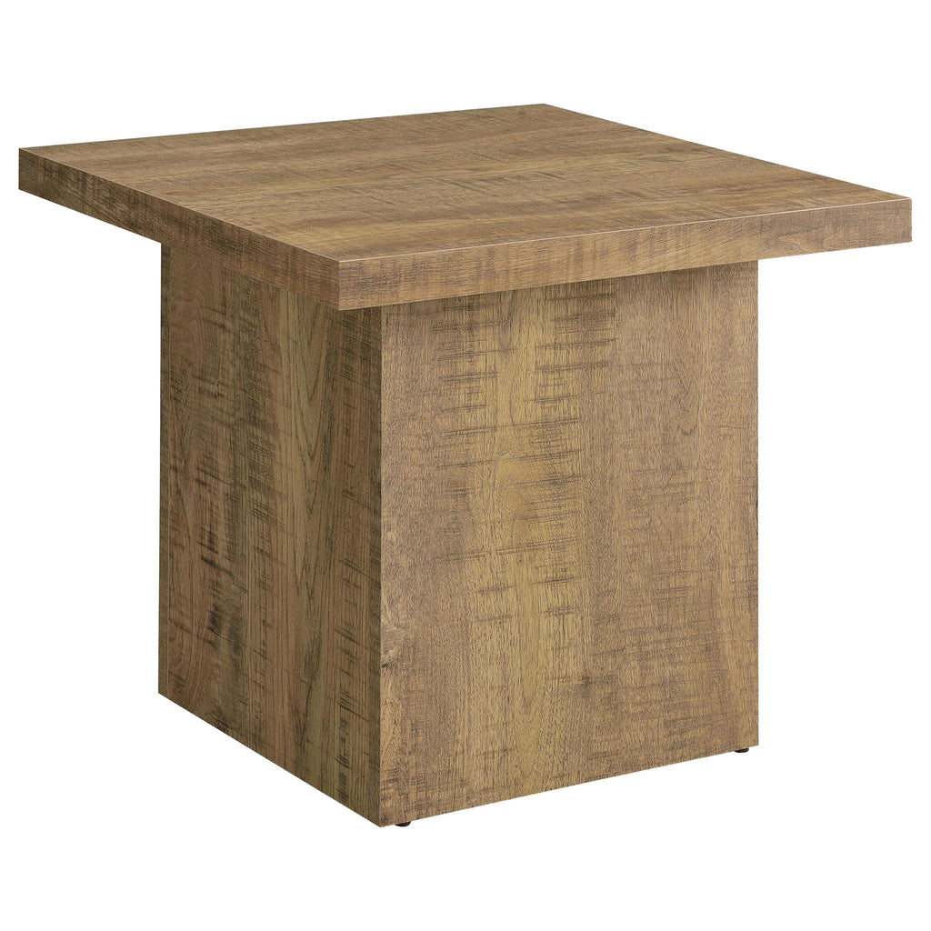 Devar 3-piece Square Coffee and End Table Set Mango