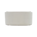 Odette - Loveseat With 2 Pillows - Beige Chenille