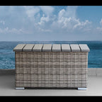 Stylish Sofa Seating Group With Cushions Perfect For Outdoor Gatherings