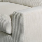 4 Seater Oversized Sectional Sofa With 2 Ottoman And 2 Pillows