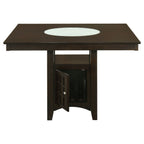 Gabriel 52-inch Counter Height Dining Table Cappuccino