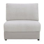 Tarrance - Modular Power Armless Recliner - Gray