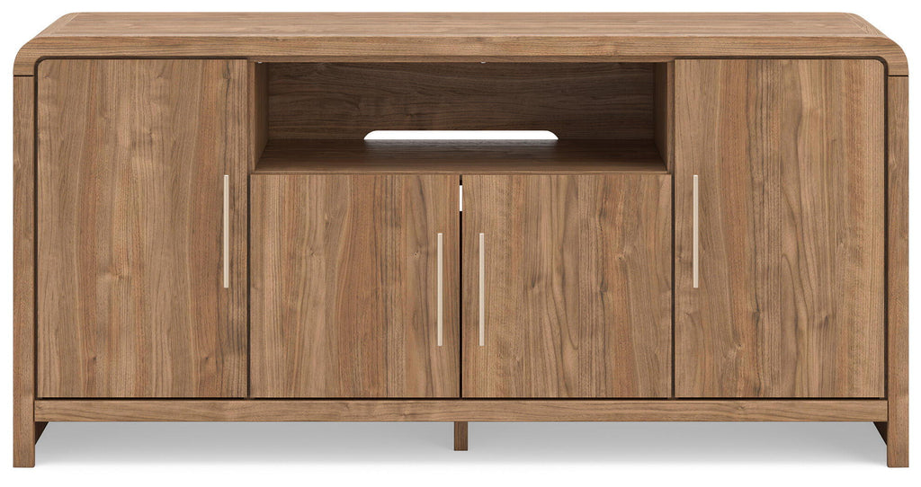 Dovander - Extra Large TV Stand - Brown