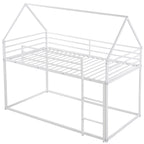 House Bunk Bed With Built In Ladder