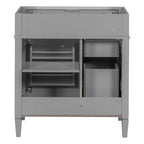 Bathroom Vanity With 2 Drawers And Tip-Out Drawer, Storage Cabinet