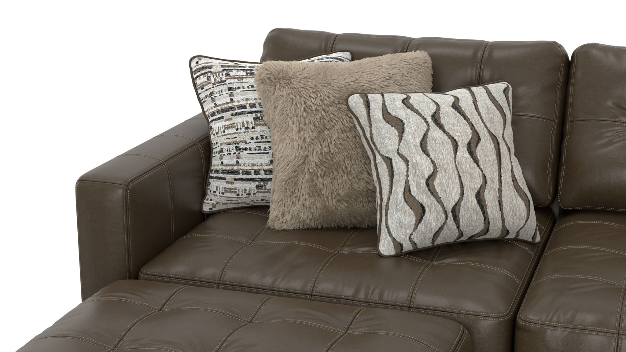 Siena - Modular Sectional And Cocktail Ottoman