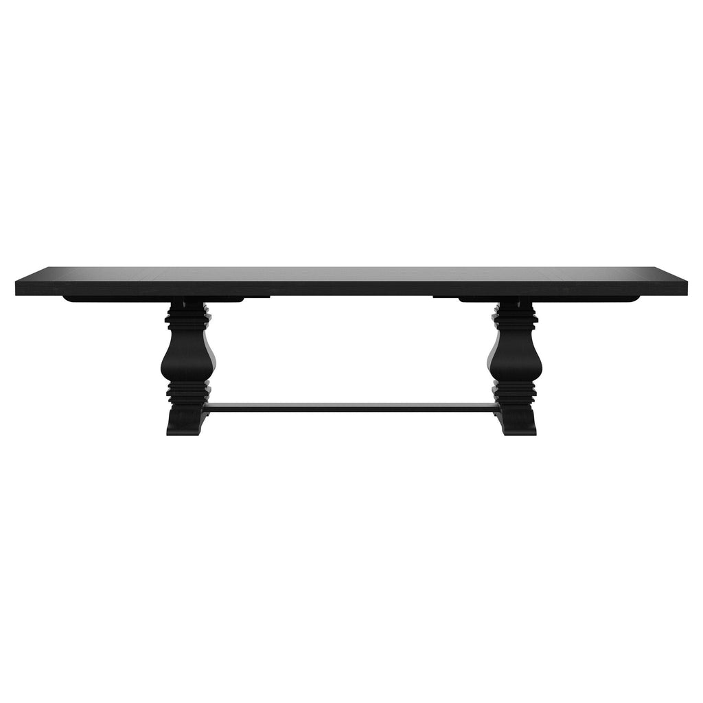 Florence 7-piece 126-inch Extension Dining Table Set Grey