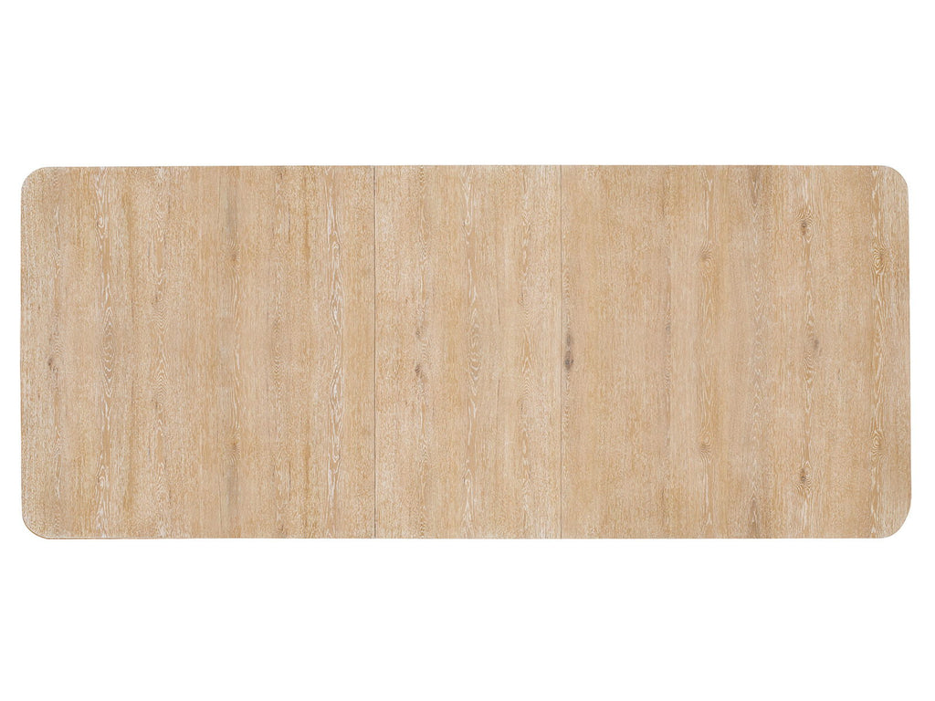 Somerset - Trestle Dining Table - Butternut and Omari Natural