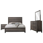 Watson Four-piece California King Bedroom Set Grey Oak