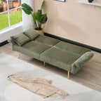 Luxury Foldable Double Sofa Bed With Folding Armrests