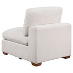 Lakeview 5-piece Upholstered Modular Sectional Sofa Ivory