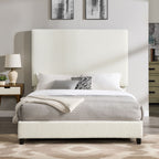 Upholstered Headboard Platform Bed