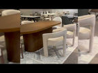 Gamarya - Dining Table - Dark Oak