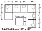 Posh - Modular Sectional And Ottoman