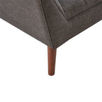 Modern Lounge Chair With Button Tufting