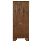 Hartshill 78-inch 3-shelf Cabinet Bookcase Burnished Oak