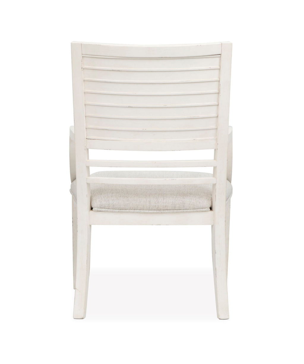 Echo Isles - Upholstered Arm Chair (Set of 2) - Sea Pearl And Driftwood