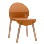 4 Piece Set Of Single Chairs, Traditional Elements With Round Table