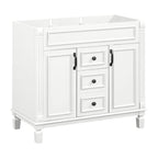 Bathroom Vanity Cabinet With 2 Soft Closing Doors And 2 Drawers