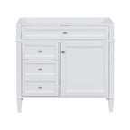 Bathroom Vanity With 2 Drawers And Tip-Out Drawer, Storage Cabinet