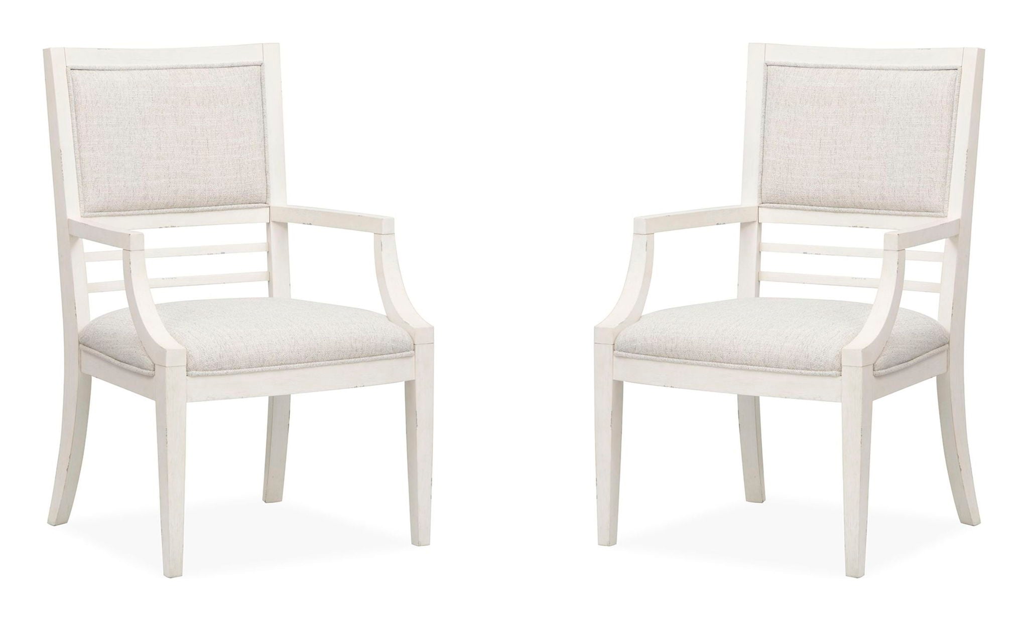Echo Isles - Upholstered Arm Chair (Set of 2) - Sea Pearl And Driftwood