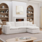 Sectional Sofa With Moveable Ottoman