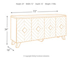 Robin Ridge - Accent Cabinet - Brown / Beige