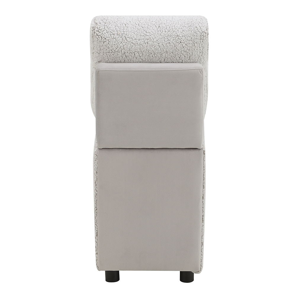 Tarrance - Modular Console With Wireless Charging & USB - Gray
