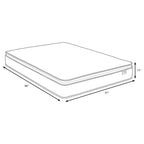 Hayes 11-inch Twin XL Pillow Top Memory Foam Hybrid Mattress