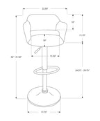 Swivel Stool Bar Height, Adjustable Versatile Seating, Contemporary & Modern