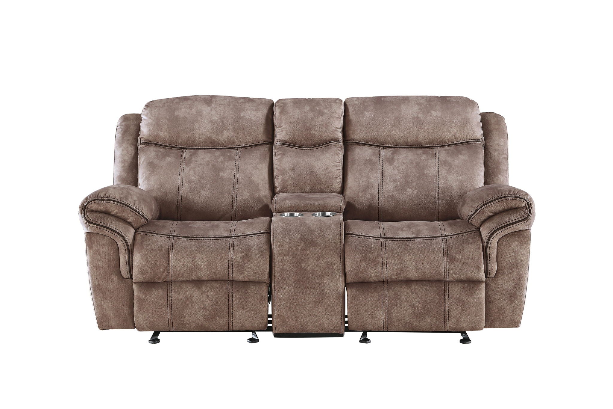Zubaida - Two Tone 3 Piece Recliner Living Room Set