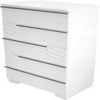 5 Drawer Chest, Bedroom - White