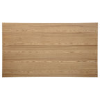 Andrews 66-inch Rectangular Dining Table Light Ash and White