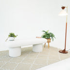 Randolph - Bench - Ivory