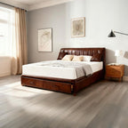 10" Tea Memory Foam Mattress In Box, Fiberglass Free