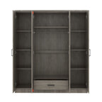 4 Door Wardrobe With 1 Drawer