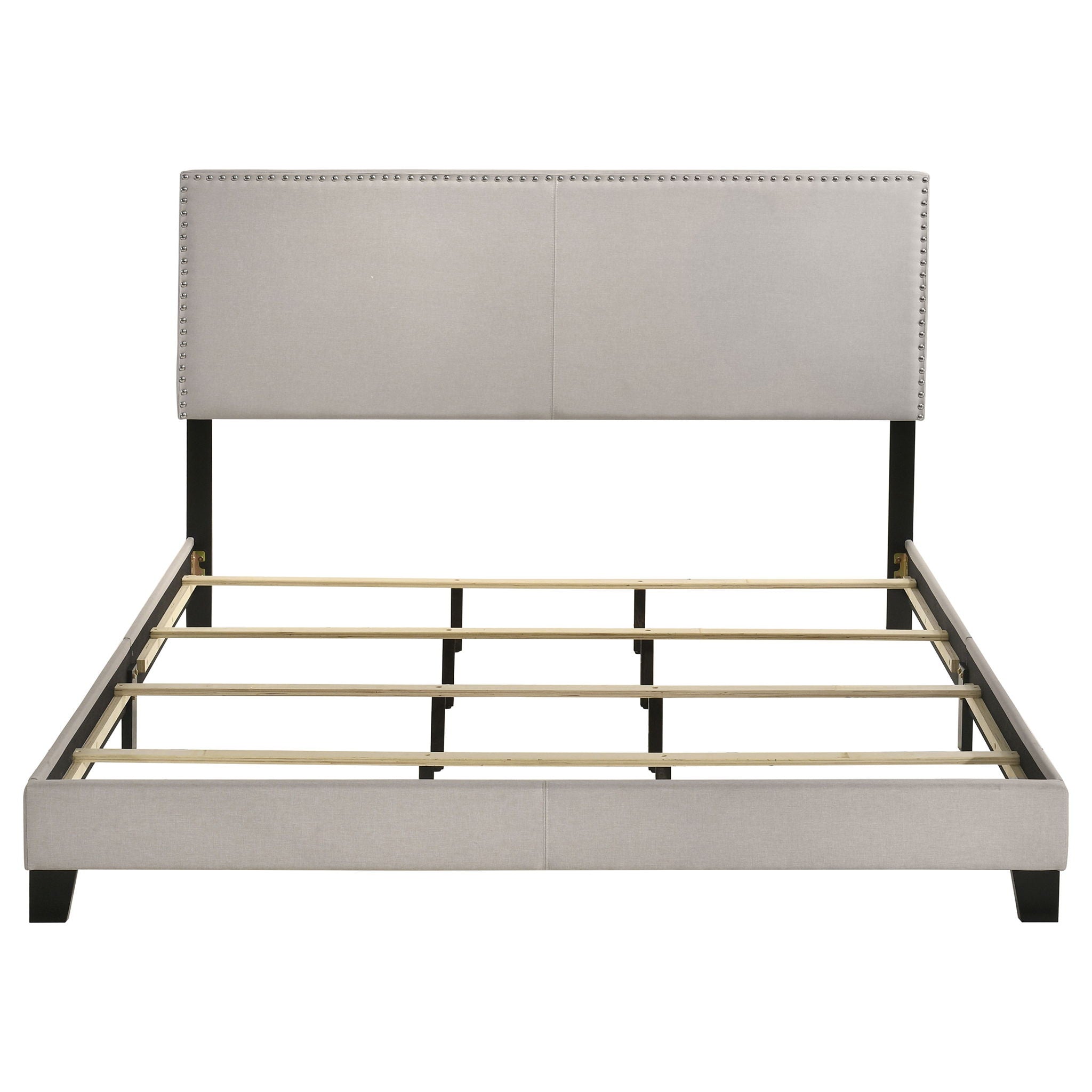 Boyd Upholstered California King Panel Bed Ivory