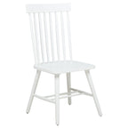 Andrews 7-piece Rectangular Dining Set Light Ash and White