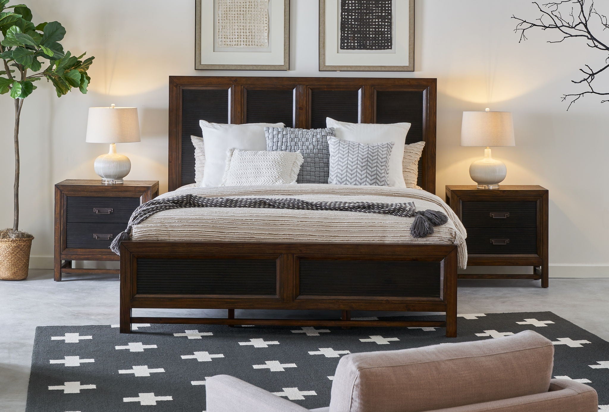 Beautiful Panel Bed