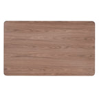 Rebi - Dining Table - Walnut & Black