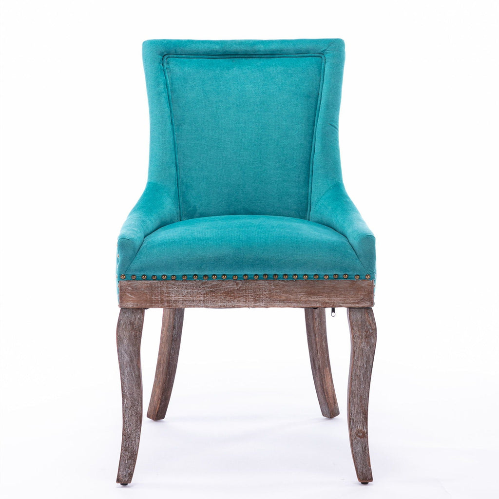 Ultra - Side Dining Chair, Nail Head (Set of 2)