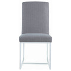 Mackinnon Upholstered Dining Side Chair Grey (Set of 2)