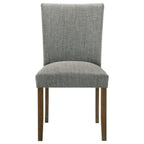 Paxton Upholstered Dining Side Chair Grey (Set of 2)
