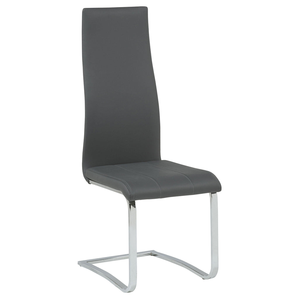 Montclair Upholstered Dining Side Chair Grey (Set of 4)