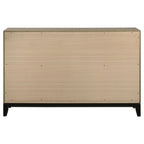 Valen 6-drawer Bedroom Dresser Cabinet Light Taupe