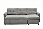 Convertible L Shaped Sectional Sleeper Sofa Bed, Saving Pull Out Couch
