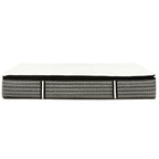 14" Premium Hybrid Mattress In A Box Plush Gel Memory Foam Top With Cooling Technology - Gray / White - Queen