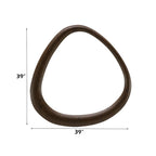 Haidar - Accent Mirror - Brown